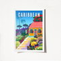 Wallity Póster Caribbean 1998 A4 21 x 29.7 cm Acabado Satinado Mate